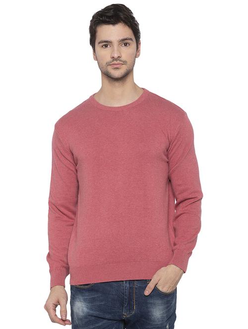 red solid pullover - 16714052 - Standard Image - 1