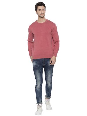 red solid pullover - 16714052 - Standard Image - 4