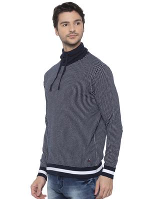 blue checkered pullover - 16714054 - Standard Image - 2