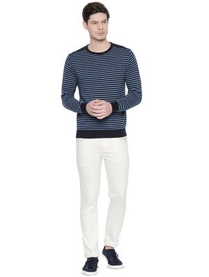 blue striped pullover - 16714055 - Standard Image - 4