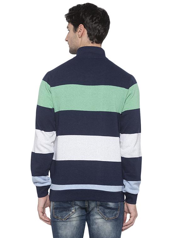 blue striped sweatshirt - 16714058 - Zoom Image - 3