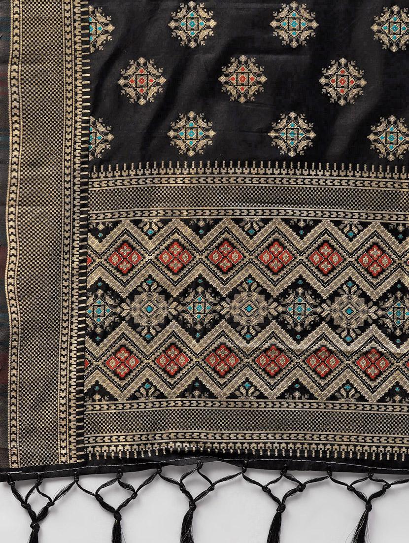 ethnic motif banarasi dupatta - 16714075 - Zoom Image - 2