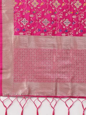 floral banarasi dupatta - 16714080 - Standard Image - 2
