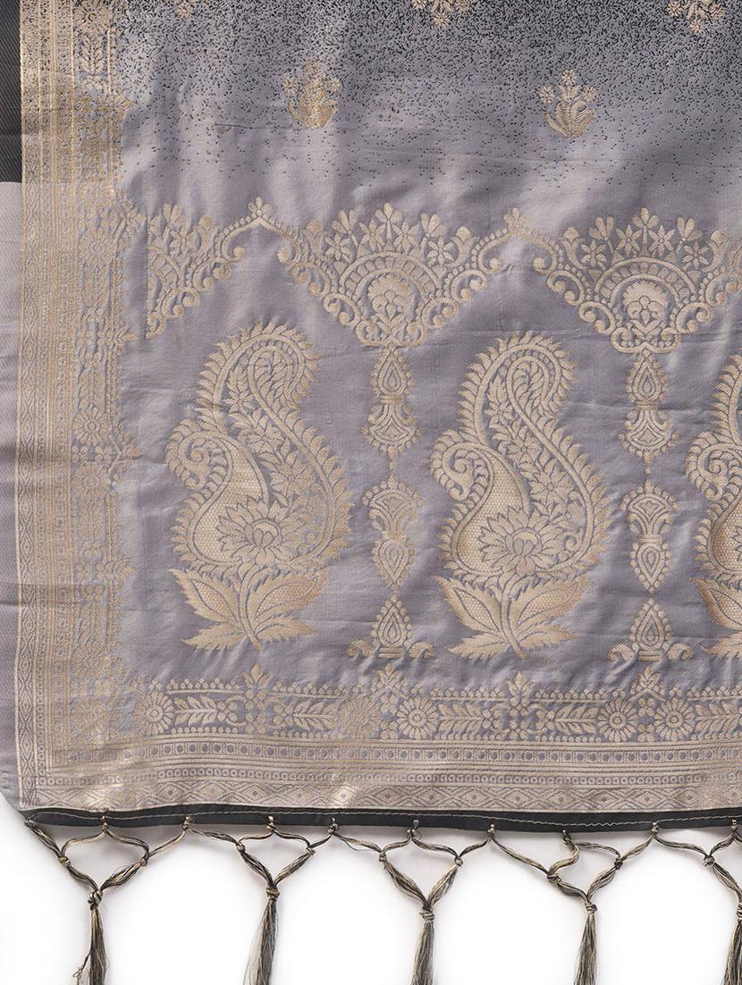 floral banarasi dupatta - 16714091 - Zoom Image - 2
