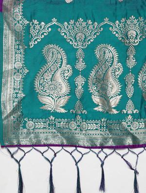 ombre banarasi dupatta - 16714100 - Standard Image - 2
