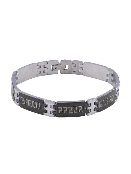 black metal alloy bracelet - 16714235 - Standard Image - 1