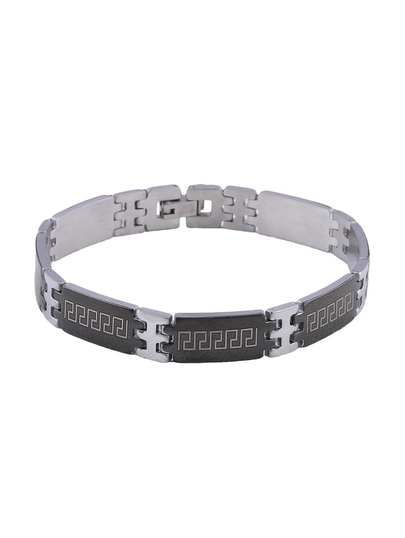 black metal alloy bracelet - 16714235 - Zoom Image - 1