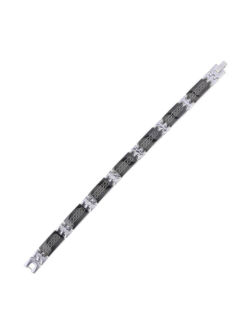 black metal alloy bracelet - 16714235 - Zoom Image - 2