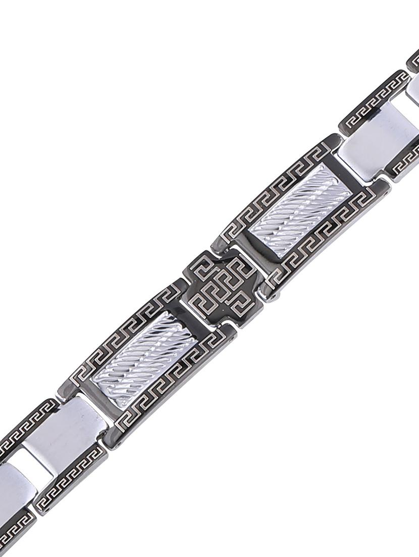 silver metal alloy bracelet - 16714236 - Zoom Image - 3