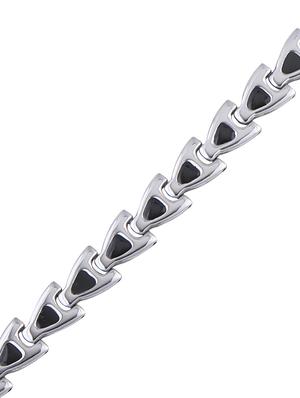 black metal alloy bracelet - 16714239 - Standard Image - 3