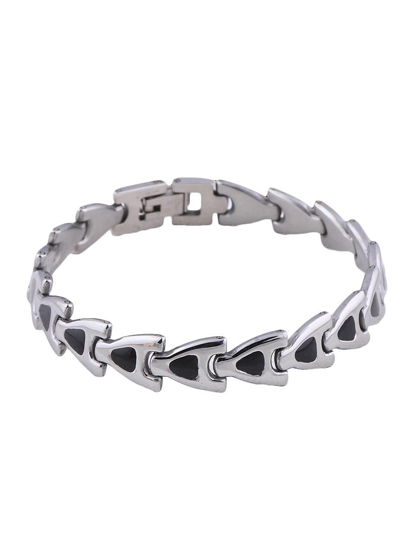black metal alloy bracelet - 16714239 - Zoom Image - 1