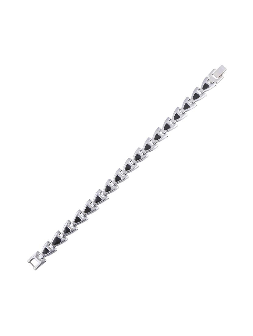 black metal alloy bracelet - 16714239 - Zoom Image - 2