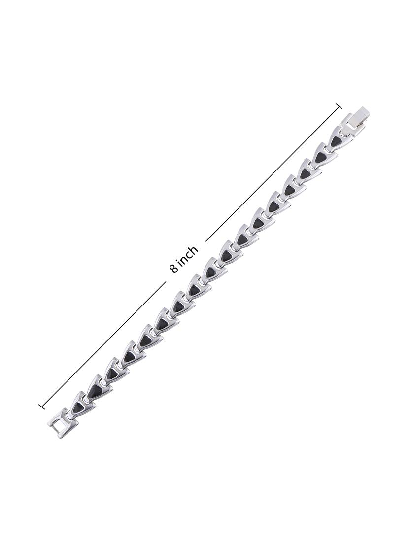 black metal alloy bracelet - 16714239 - Zoom Image - 4