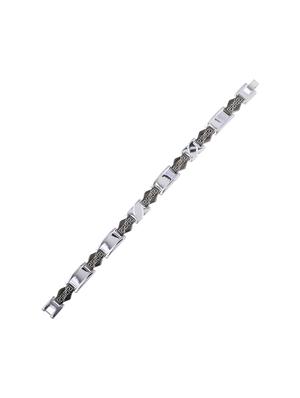 blak metal alloy bracelet - 16714241 - Standard Image - 2