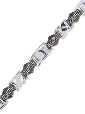 blak metal alloy bracelet - 16714241 - Standard Image - 3
