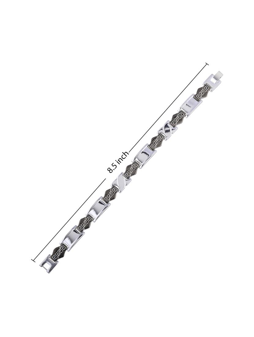 blak metal alloy bracelet - 16714241 - Zoom Image - 4