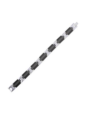 black metal alloy bracelet - 16714243 - Standard Image - 2