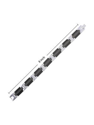 black metal alloy bracelet - 16714243 - Standard Image - 4