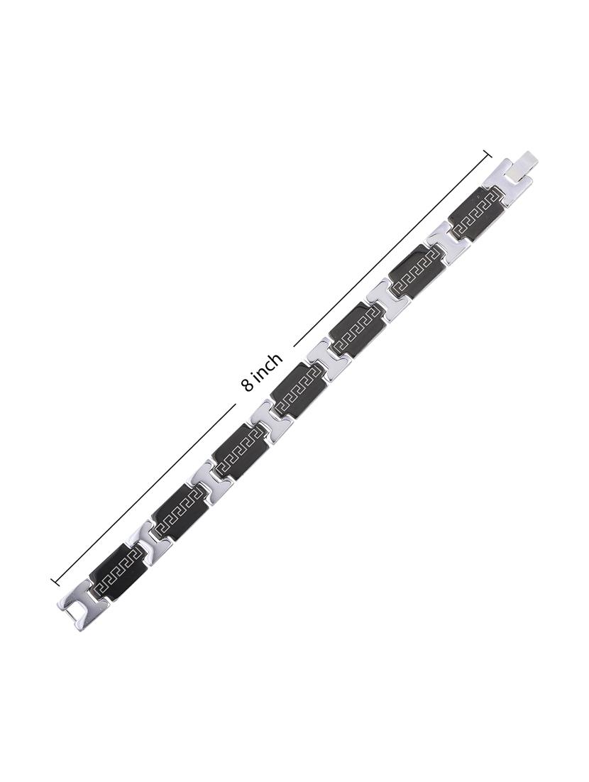 black metal alloy bracelet - 16714243 - Zoom Image - 4