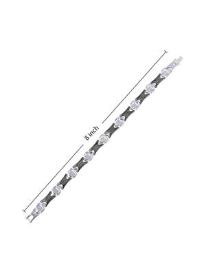 black metal alloy bracelet - 16714245 - Standard Image - 4