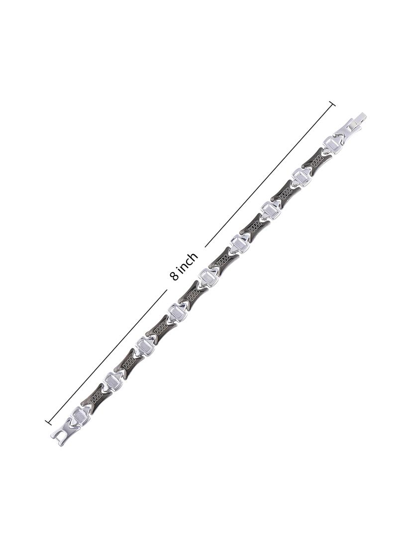 black metal alloy bracelet - 16714245 - Zoom Image - 4
