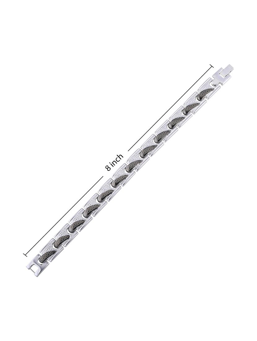 silver metal alloy bracelet - 16714247 - Zoom Image - 4