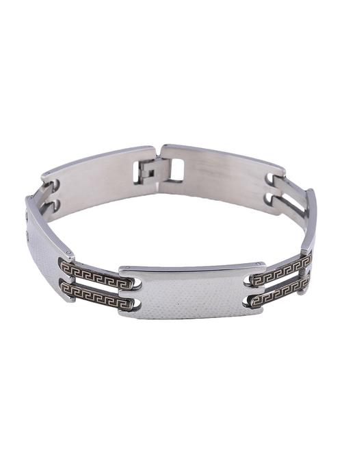 silver metal alloy bracelet - 16714250 - Standard Image - 1