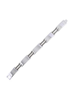 silver metal alloy bracelet - 16714250 - Standard Image - 2