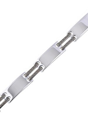 silver metal alloy bracelet - 16714250 - Standard Image - 3
