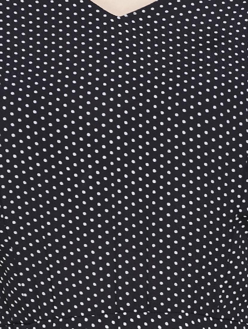 v-neck polka dot maxi dress - 16714336 - Zoom Image - 4
