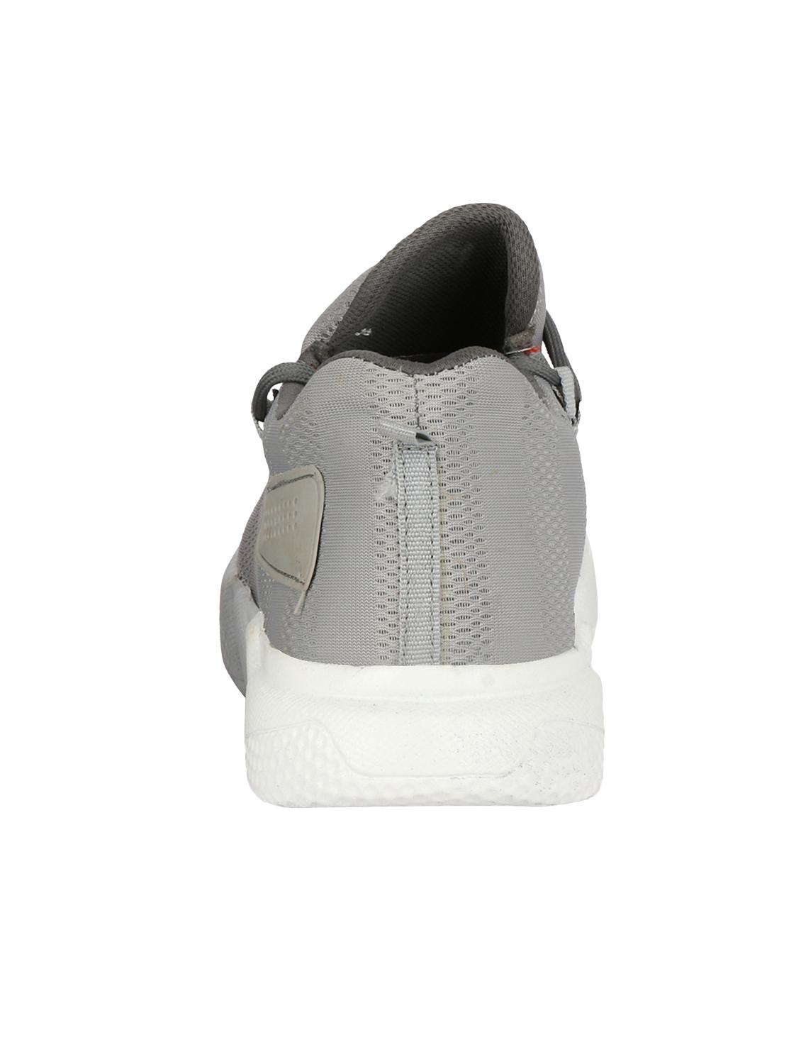 grey fabric lace up sport shoes - 16714346 - Zoom Image - 3