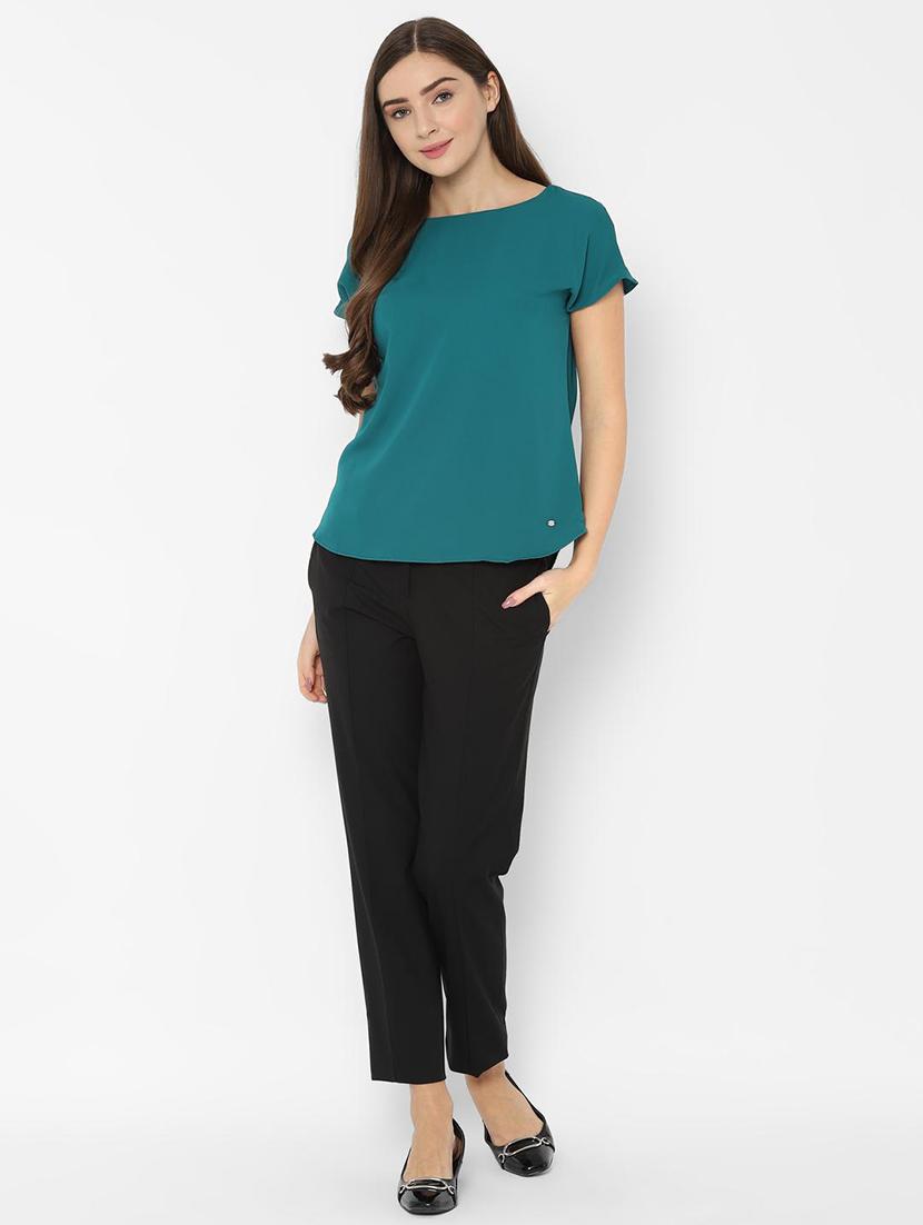 boat neck solid top - 16714851 - Zoom Image - 3
