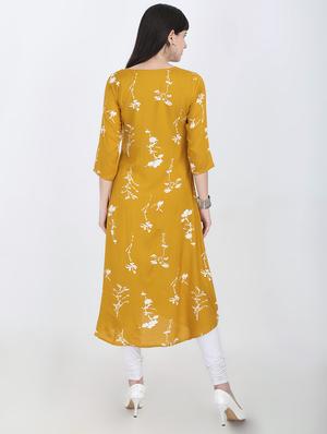 floral a-line kurta - 16715309 - Standard Image - 3