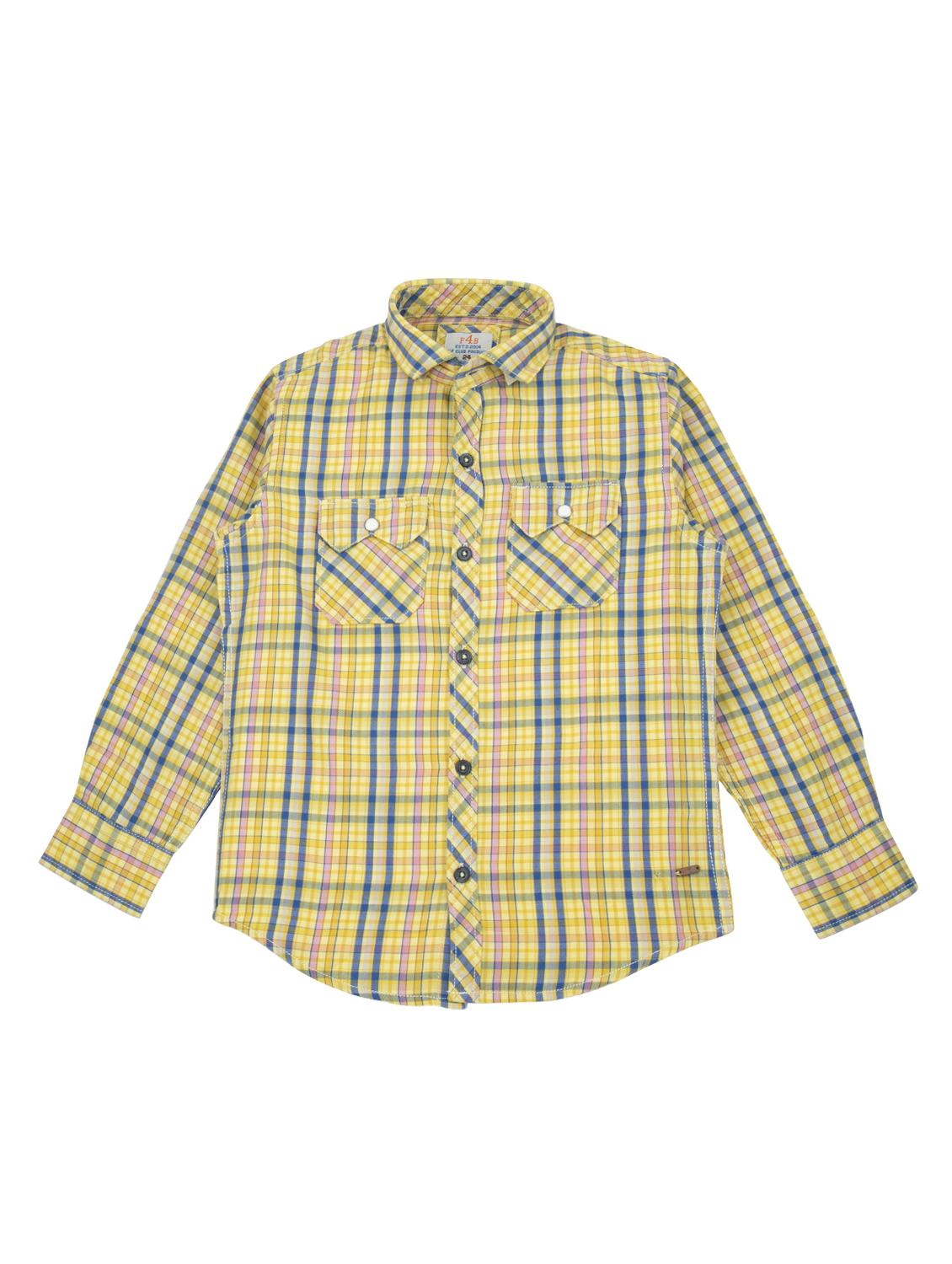 yellow cotton shirt - 16716238 - Zoom Image - 1