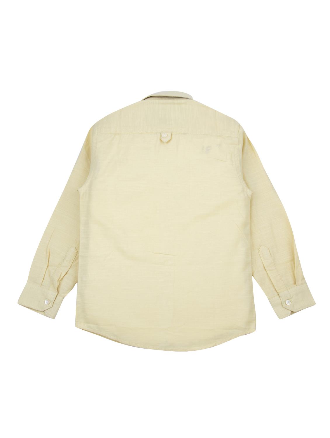 yellow cotton shirt - 16716241 - Zoom Image - 2