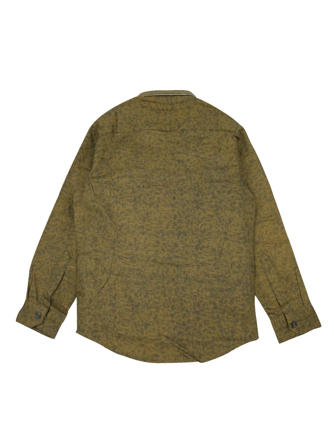 brown cotton shirt - 16716245 - Zoom Image - 2