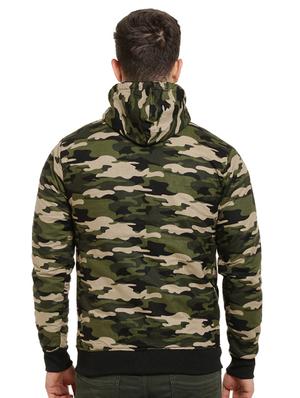 green cotton casual jacket - 16716866 - Standard Image - 3