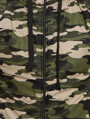green cotton casual jacket - 16716866 - Standard Image - 5