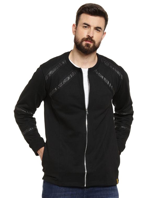black taped casual jacket - 16716867 - Zoom Image - 1