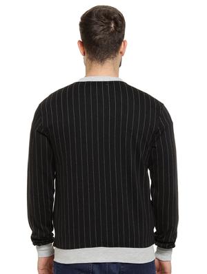 black striped casual jacket - 16716871 - Standard Image - 3