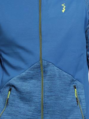dark blue polyester casual jacket - 16716875 - Standard Image - 5