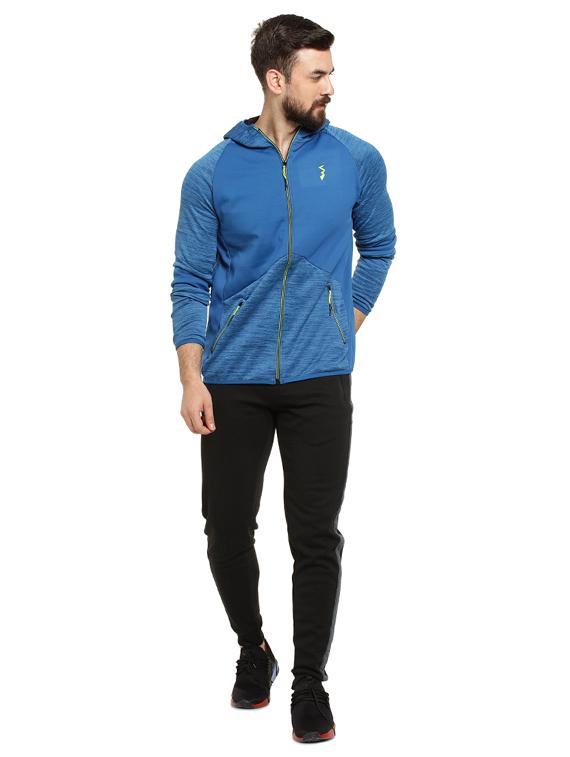 dark blue polyester casual jacket - 16716875 - Zoom Image - 4