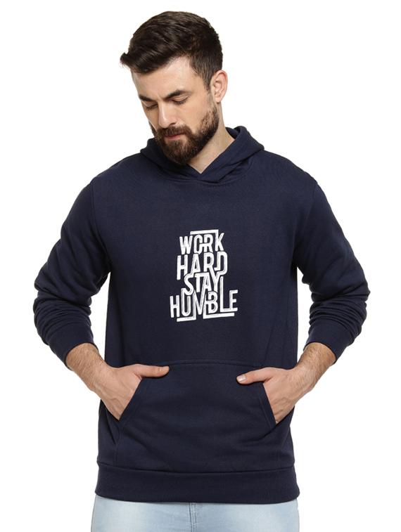 blue chest printed sweatshirt - 16716876 - Zoom Image - 1
