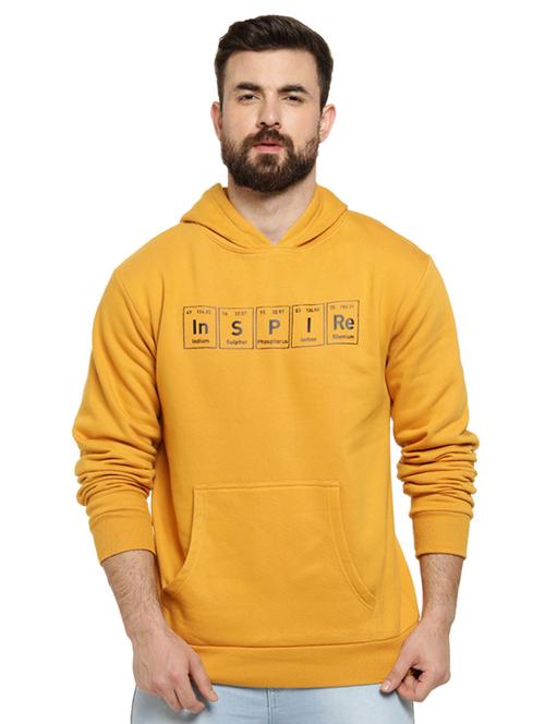 yellow chest printed sweatshirt - 16716883 - Standard Image - 1