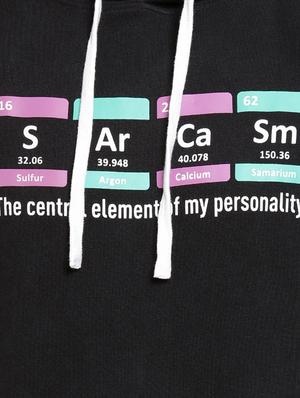 black chest printed sweatshirt - 16716885 - Standard Image - 4