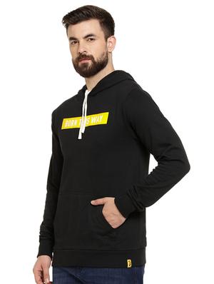 black chest printed sweatshirt - 16716888 - Standard Image - 2