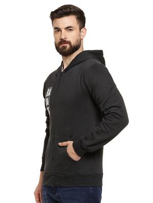 black chest printed sweatshirt - 16716890 - Standard Image - 2