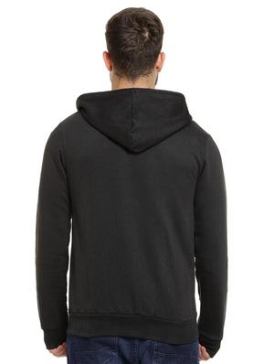 black chest printed sweatshirt - 16716890 - Standard Image - 3