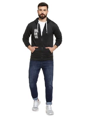 black chest printed sweatshirt - 16716890 - Standard Image - 4