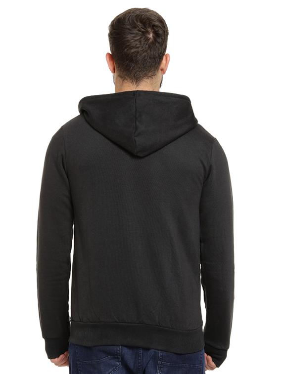 black chest printed sweatshirt - 16716890 - Zoom Image - 3